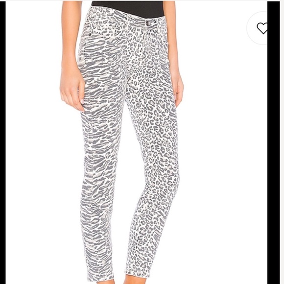 NWT Current/Elliott Animal Print Skinny Jeans - Picture 2 of 8